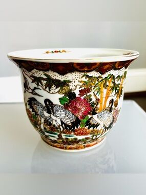 Vintage Chinese Porcelain Planter